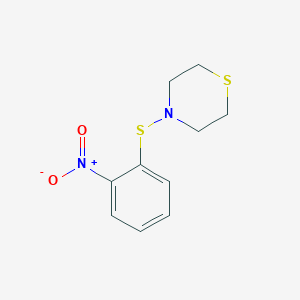 4-[(2-Nitrophenyl)sulfanyl]thiomorpholine