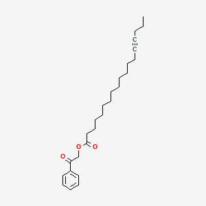 2-Oxo-2-phenylethyl octadec-14-ynoate