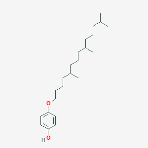 4-[(5,9,13-Trimethyltetradecyl)oxy]phenol