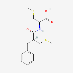 S-Methyl-N-{2-[(methylsulfanyl)methyl]-3-phenylpropanoyl}-L-cysteine