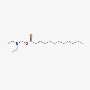 (Diethylamino)methyl dodecanoate