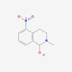 2-Methyl-5-nitro-1,2,3,4-tetrahydroisoquinolin-1-ol