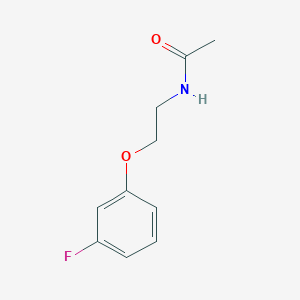 B1439073 N-[2-(3-fluorophenoxy)ethyl]acetamide CAS No. 1172811-59-4