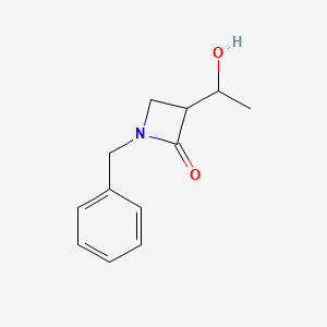 1-Benzyl-3-(1-hydroxyethyl)azetidin-2-one