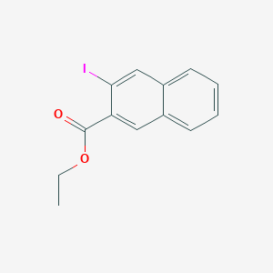 B1439076 Ethyl 3-iodo-2-naphthoate CAS No. 1071583-34-0