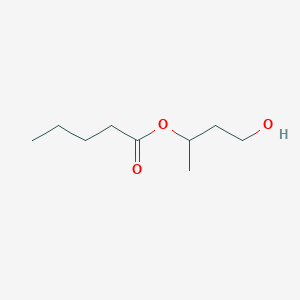 4-Hydroxybutan-2-yl pentanoate