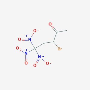 2-Pentanone, 3-bromo-5,5,5-trinitro-