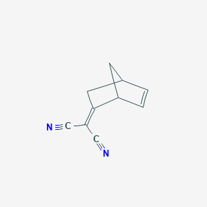 molecular formula C10H8N2 B14390796 (Bicyclo[2.2.1]hept-5-en-2-ylidene)propanedinitrile CAS No. 88021-21-0