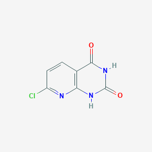 molecular formula C7H4ClN3O2 B1439081 7-氯吡啶并[2,3-d]嘧啶-2,4(1H,3H)-二酮 CAS No. 938443-19-7