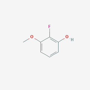 molecular formula C7H7FO2 B1439087 2-氟-3-甲氧基苯酚 CAS No. 447462-87-5