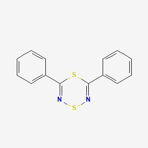 B14391374 3,5-Diphenyl-1,4,2,6-dithiadiazine CAS No. 89929-37-3