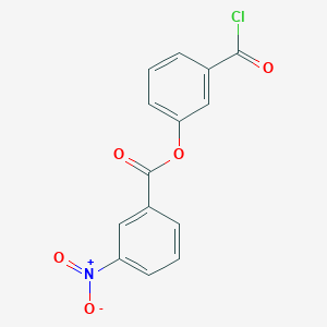 B14391465 3-(Chlorocarbonyl)phenyl 3-nitrobenzoate CAS No. 89883-01-2