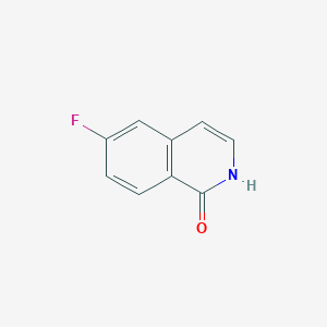 B1439150 6-fluoroisoquinolin-1(2H)-one CAS No. 214045-85-9