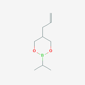 2-(Propan-2-yl)-5-(prop-2-en-1-yl)-1,3,2-dioxaborinane