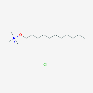 molecular formula C14H32ClNO B14391956 Trimethyl(undecyloxy)ammonium chloride CAS No. 88599-13-7