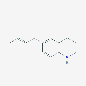 6-(3-Methylbut-2-EN-1-YL)-1,2,3,4-tetrahydroquinoline