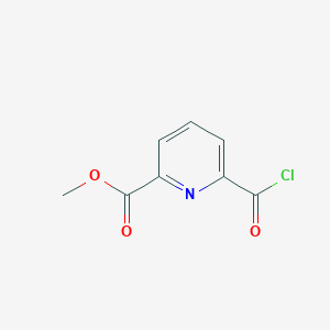 B1439258 6-Chlorocarbonyl-2-pyridinecarboxylic acid methyl ester CAS No. 94111-79-2