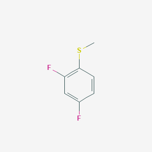 molecular formula C7H6F2S B143931 2,4-二氟苯硫醚 CAS No. 130922-40-6