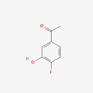 molecular formula C8H7FO2 B1439324 1-(4-Fluoro-3-hydroxyphenyl)ethanone CAS No. 949159-95-9