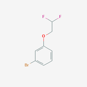 molecular formula C8H7BrF2O B1439332 1-溴-3-(2,2-二氟乙氧基)苯 CAS No. 958454-25-6