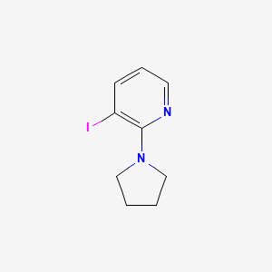 3-Iodo-2-pyrrolidin-1-ylpyridine