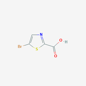 molecular formula C4H2BrNO2S B1439367 5-Bromothiazole-2-carboxylic acid CAS No. 957346-62-2
