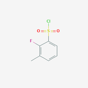 molecular formula C7H6ClFO2S B1439376 2-氟-3-甲基苯磺酰氯 CAS No. 1092349-98-8