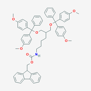 B014394 1,3-Bis(O-dimethoxytrityl)-2-(N-Fmoc-4-aminobutyl)-1,3-propanediol CAS No. 353754-96-8