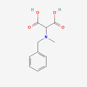 molecular formula C11H13NO4 B14394326 [Benzyl(methyl)amino]propanedioic acid CAS No. 89915-96-8