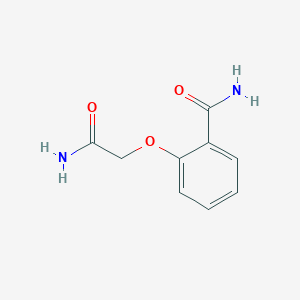 molecular formula C9H10N2O3 B14394371 2-(2-Amino-2-oxoethoxy)benzamide CAS No. 90074-80-9