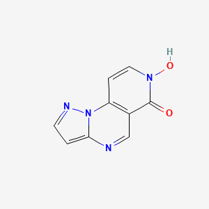 B1439470 7-hydroxypyrazolo[1,5-a]pyrido[3,4-e]pyrimidin-6(7H)-one CAS No. 1210768-40-3