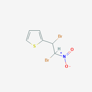 2-(1,2-Dibromo-2-nitroethyl)thiophene