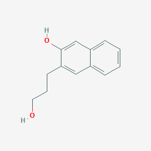 3-(3-Hydroxypropyl)naphthalen-2-ol