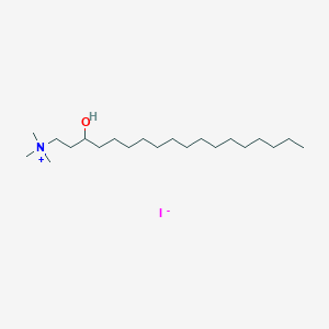 3-Hydroxy-N,N,N-trimethyloctadecan-1-aminium iodide