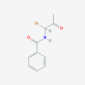 N-(1-Bromo-2-oxopropyl)benzamide