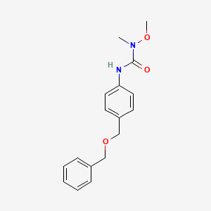 N'-{4-[(Benzyloxy)methyl]phenyl}-N-methoxy-N-methylurea