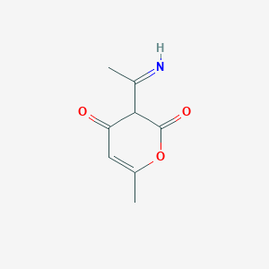 3-Ethanimidoyl-6-methyl-2H-pyran-2,4(3H)-dione