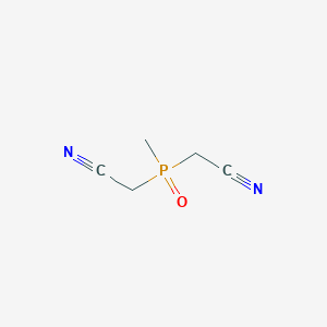 molecular formula C5H7N2OP B14394901 2,2'-(Methylphosphoryl)diacetonitrile CAS No. 89630-53-5