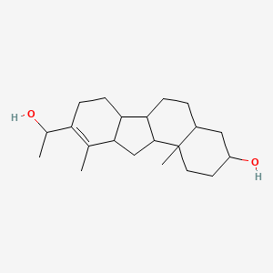 9-(1-Hydroxyethyl)-10,11b-dimethyl-2,3,4,4a,5,6,6a,6b,7,8,10a,11,11a,11b-tetradecahydro-1h-benzo[a]fluoren-3-ol