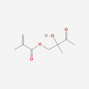 2-Hydroxy-2-methyl-3-oxobutyl 2-methylprop-2-enoate