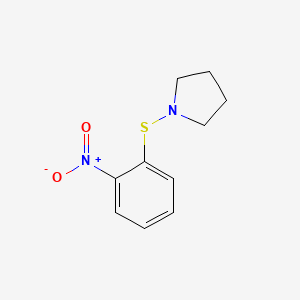 1-[(2-Nitrophenyl)sulfanyl]pyrrolidine