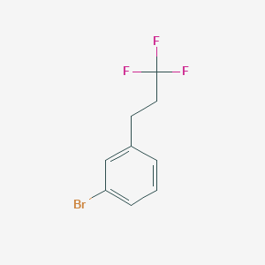 molecular formula C9H8BrF3 B1439503 1-Bromo-3-(3,3,3-trifluoropropyl)benzene CAS No. 1099597-60-0
