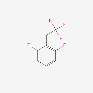 B1439510 1,3-Difluoro-2-(2,2,2-trifluoroethyl)benzene CAS No. 1099597-33-7