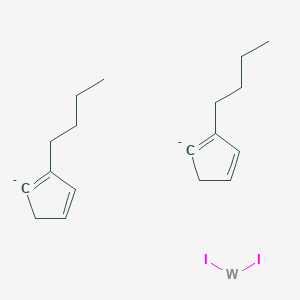 2-Butylcyclopenta-1,3-diene;diiodotungsten