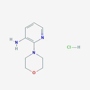 B1439518 2-(Morpholin-4-yl)pyridin-3-amine hydrochloride CAS No. 1197462-03-5