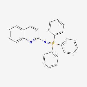 2-[(Triphenyl-lambda~5~-phosphanylidene)amino]quinoline