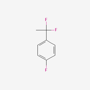 B1439519 1-(1,1-Difluoroethyl)-4-fluorobenzene CAS No. 55805-03-3