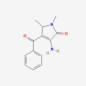 3-Amino-4-benzoyl-1,5-dimethyl-1,5-dihydro-2H-pyrrol-2-one