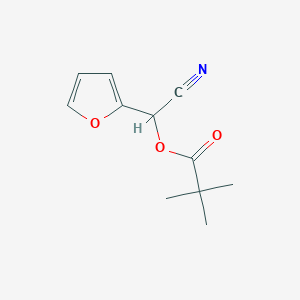 Cyano(furan-2-yl)methyl 2,2-dimethylpropanoate