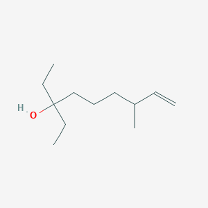 3-Ethyl-7-methylnon-8-EN-3-OL